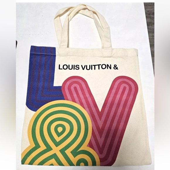 Louis Vuitton multicolor Limited edition Canvas Eco Tote Bag handbag - Picture 4 of 9